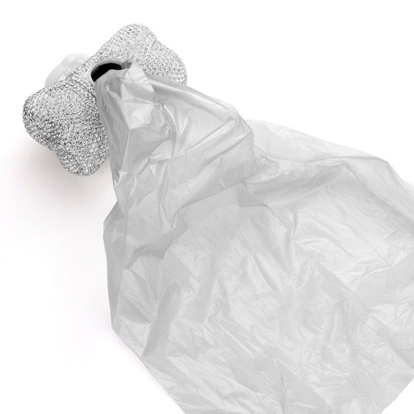 Beautiful Premium Rhinestone Bling Doogie Poop Bag Dispenser, Gift for Dog Lover - Picture 5 of 5